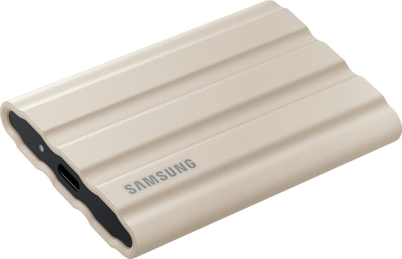 Samsung T7 Shield 1TB - Beige für PC/Mac