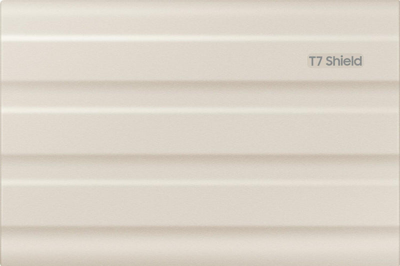 Samsung T7 Shield 2TB - Beige für PC/Mac