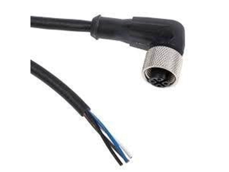 TELEMECANIQUE SENSORS Sensor cable  pur m12 4-pin female angled 2 meters xzcp1241l2