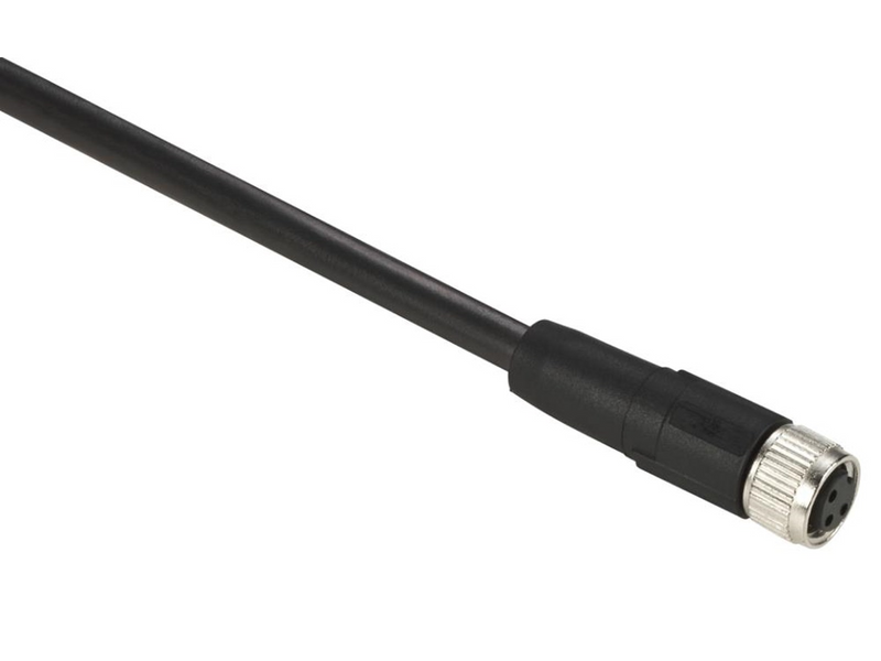 TELEMECANIQUE SENSORS Sensor cable  pur m8 3-pin female straight 10 meters xzcp0566l10