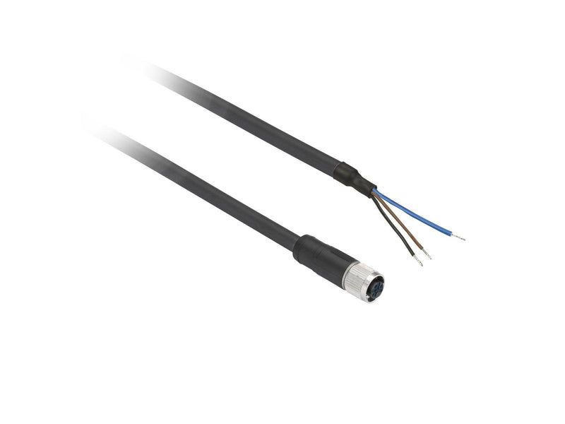 TELEMECANIQUE SENSORS Sensor cable  pur m8 3-pin female straight 10 meters xzcp0566l10