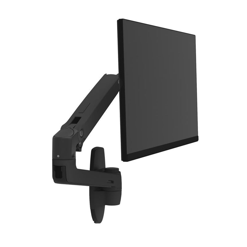 Ergotron LX Monitor Arm in Schwarz - Wandhalterung mit patentierter CF-Technologie für Bildschirme bis 86,36cm (34 Zoll)