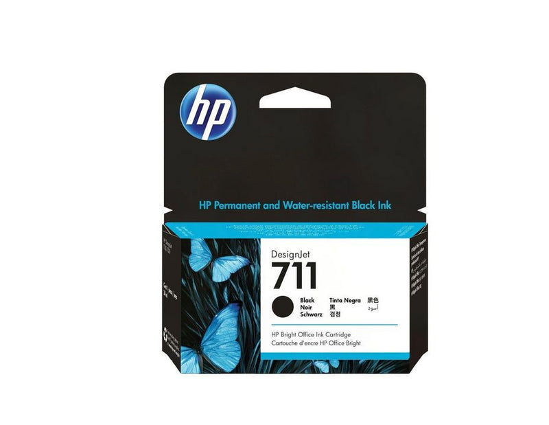 HP 711 / CZ129A Black Ink 38 ml