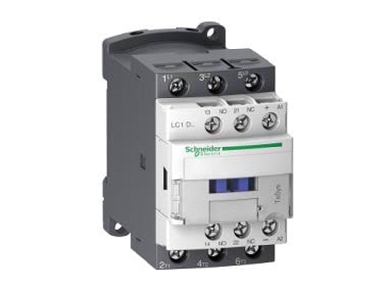 Schneider Electric Tesys d contactor lc1d18bl 3p(3 no) - ac-3 -  440 v 18 a - 24 v dc coil