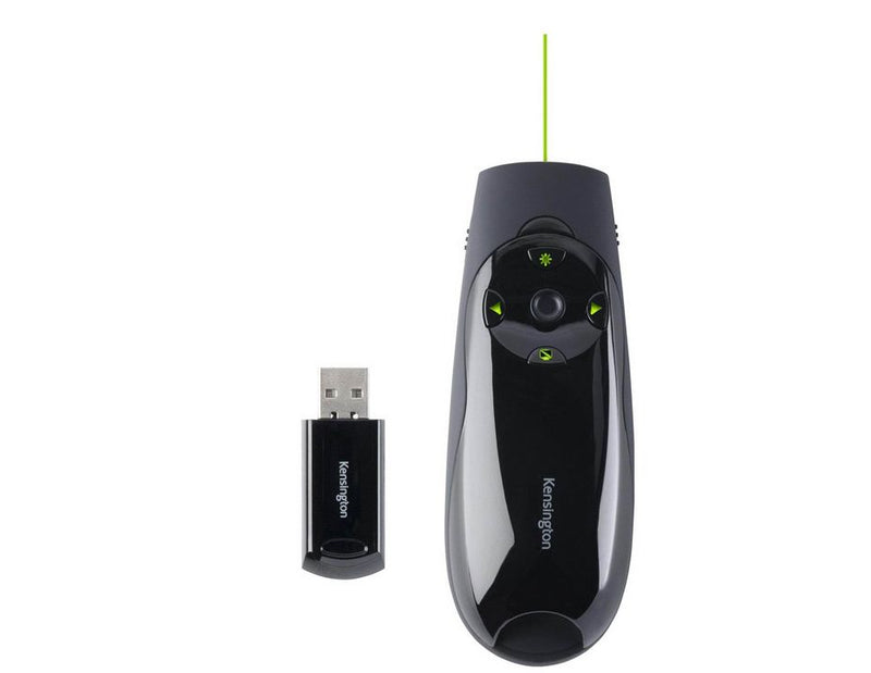 Kensington Presenter Expert™ mit grünem Laser, Schwarz