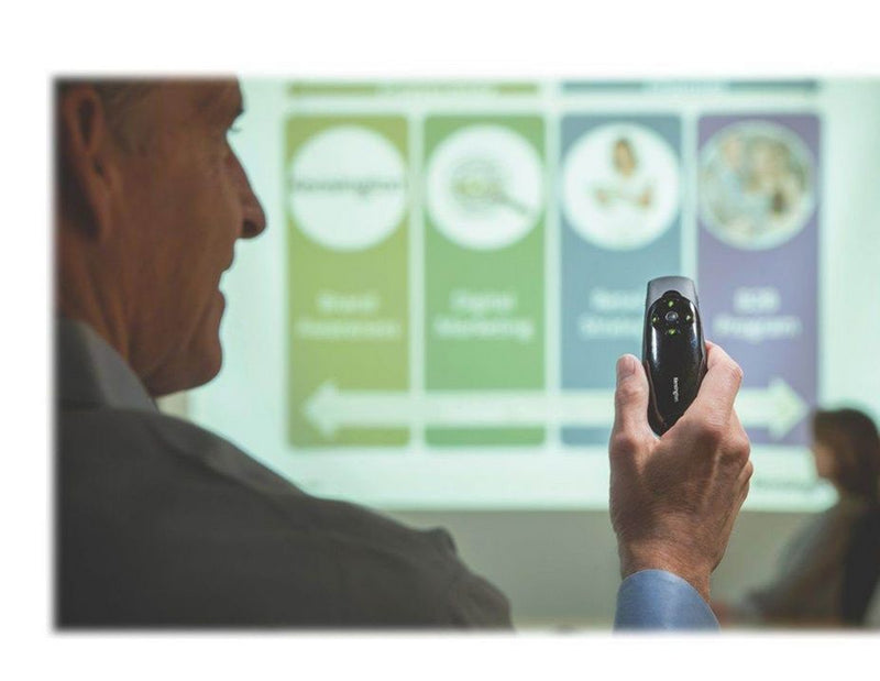 Kensington Presenter Expert™ mit grünem Laser, Schwarz