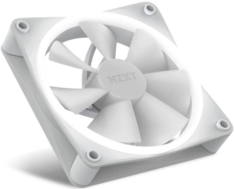 NZXT F120 RGB, Gehäuselüfter, Matt Weiß (120mm, LED)