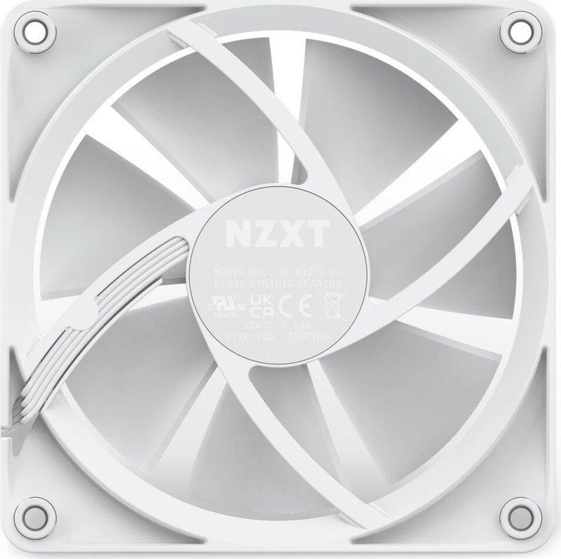 NZXT F120 RGB - Gehäuselüfter, Weiß