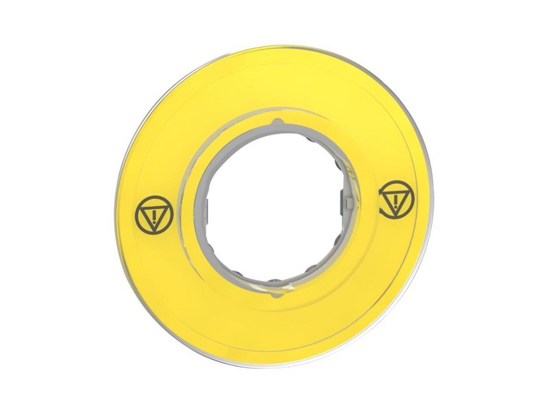 Schneider Electric 3d estop legend plate without tex