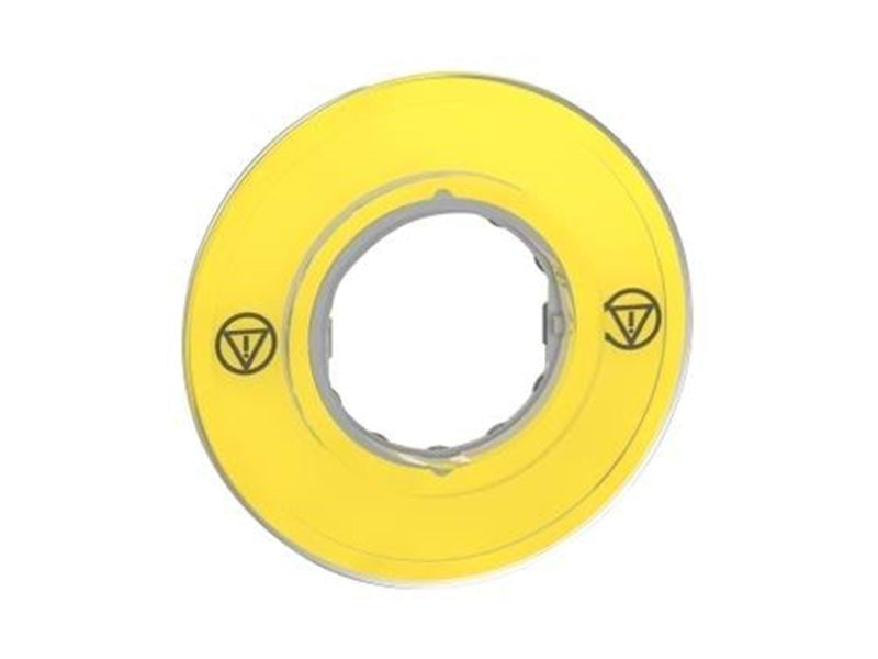 Schneider Electric 3d estop legend plate without tex