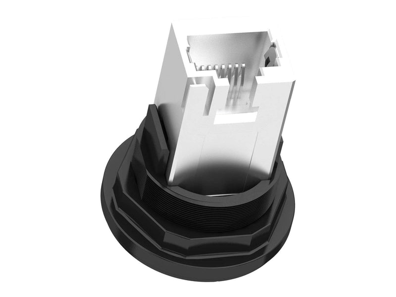 Schneider Electric Rj45 port for ø22 mm mounting for ethernet female/female connector on both sides