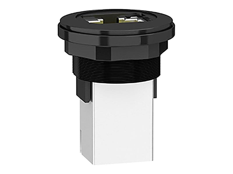 Schneider Electric Rj45 port for ø22 mm mounting for ethernet female/female connector on both sides