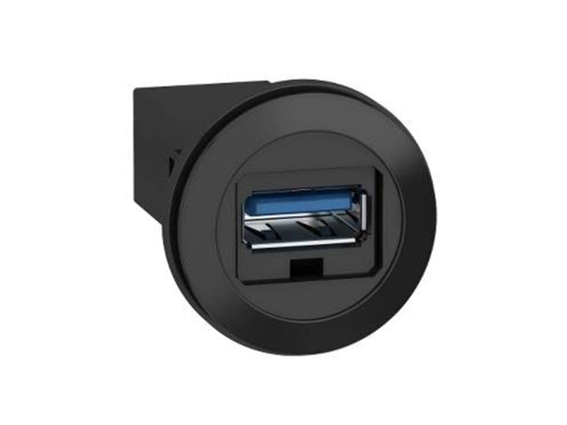 Schneider Electric Usb port for ø22 mm mounting usb-a/usb-a connector on both sides