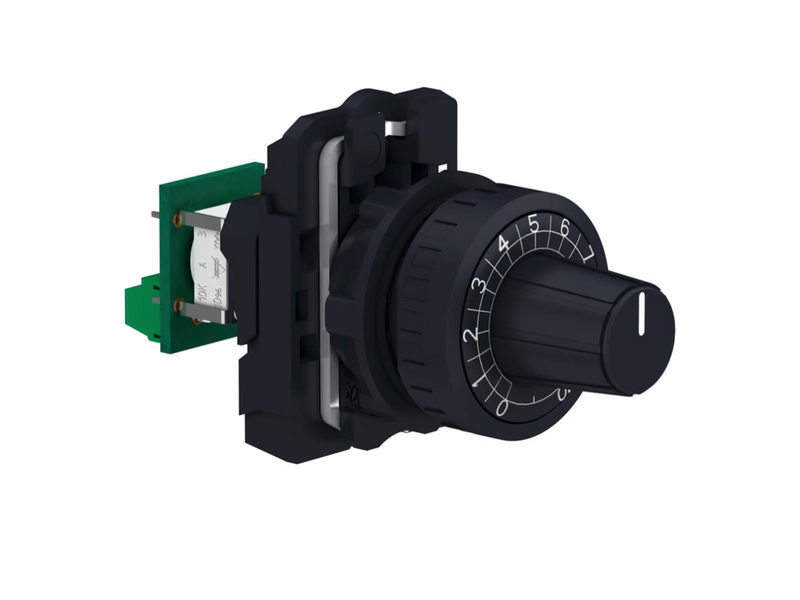 Schneider Electric Harmony potentiometer complete with 1 kohm built-in xb5ad912r1k