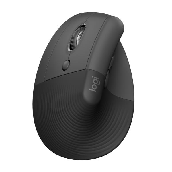 Logitech Lift for Business ergonomische vertikale Maus für Linkshändler