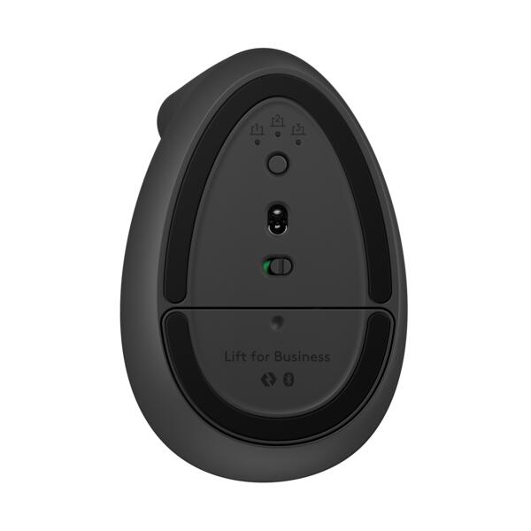 Logitech Lift for Business ergonomische vertikale Maus für Linkshändler