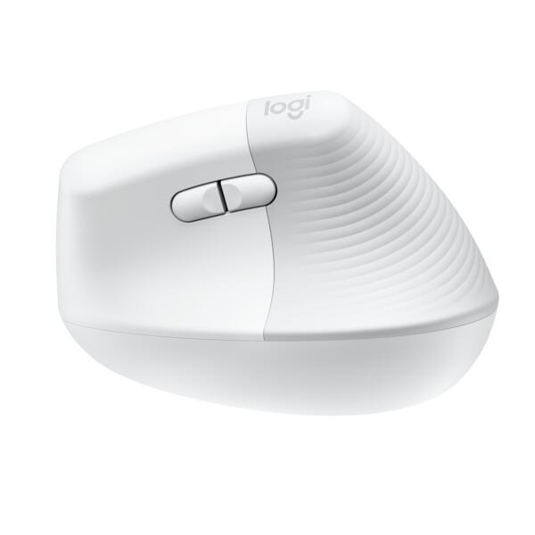 Logitech Lift for Business ergonomische vertikale Maus (kabellos,weiß)