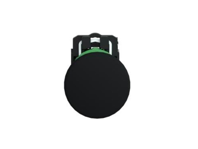 Schneider Electric Harmony toad print complete with ø40 mm toad head in black with spring return 1xno xb5ac21