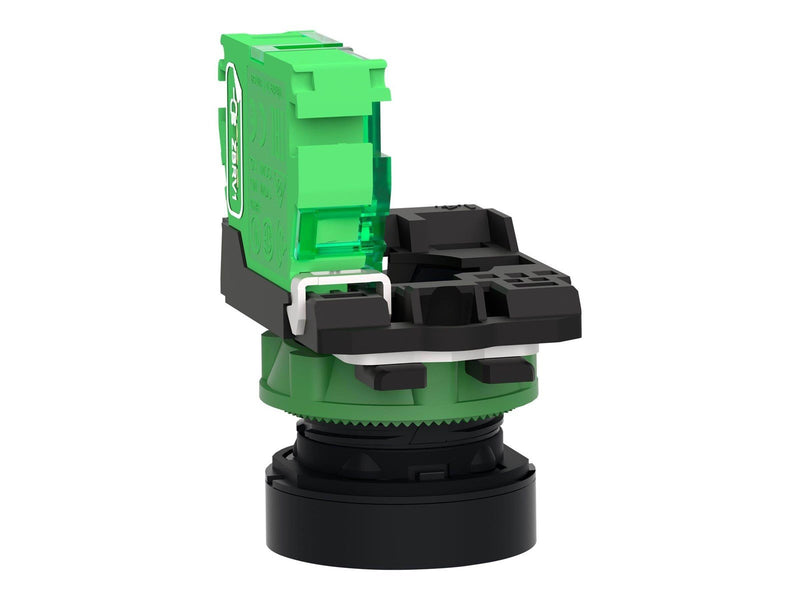 Schneider Electric Wireless and batteryless push button plastic green ø22 spring return with transmitter