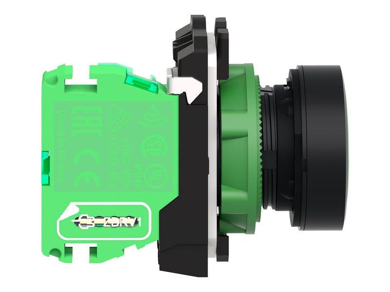 Schneider Electric Wireless and batteryless push button plastic green ø22 spring return with transmitter