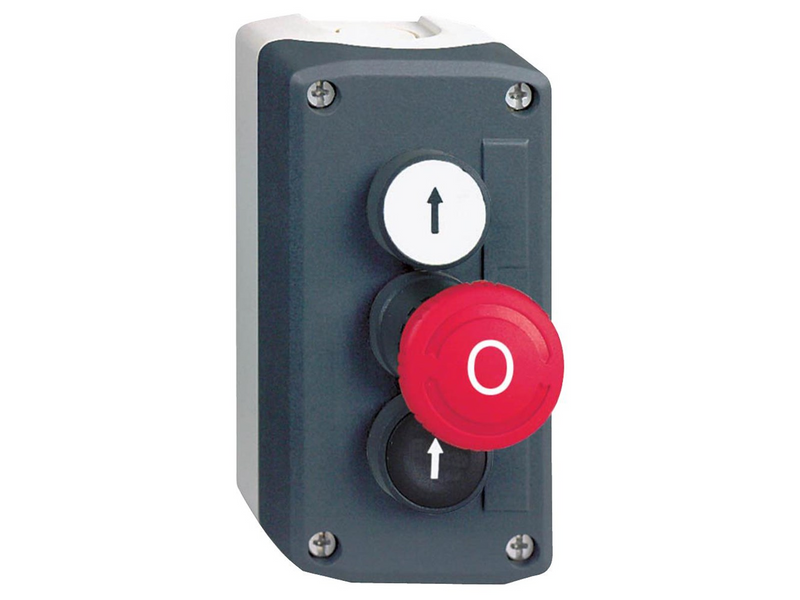 Schneider Electric 3 push button control box