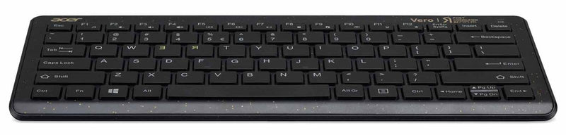 Acer Vero Combo Set AAK125 antimikrobielle drahtlose Tastatur und Macaron Maus schwarz