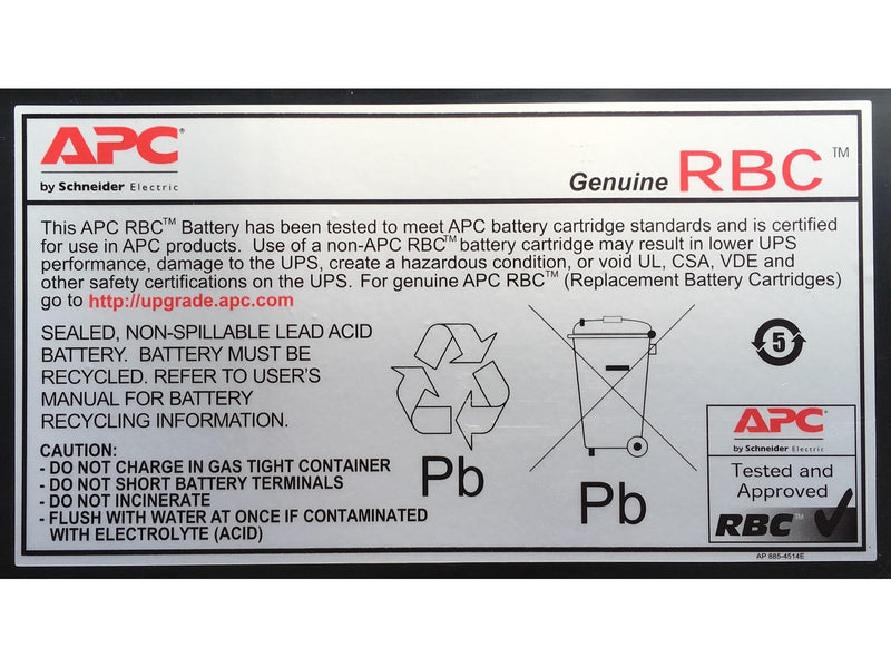 APC Ersatz Batterie Cartridge 12