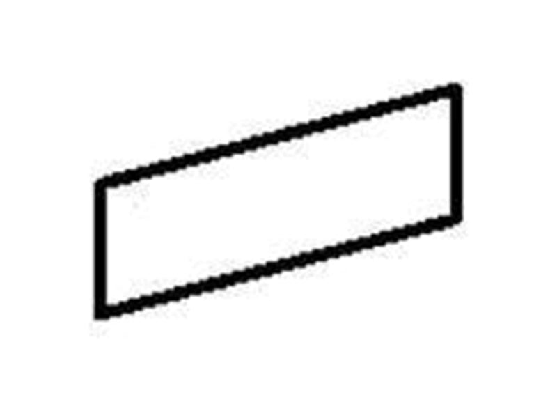 Schneider Electric Blank legend plate