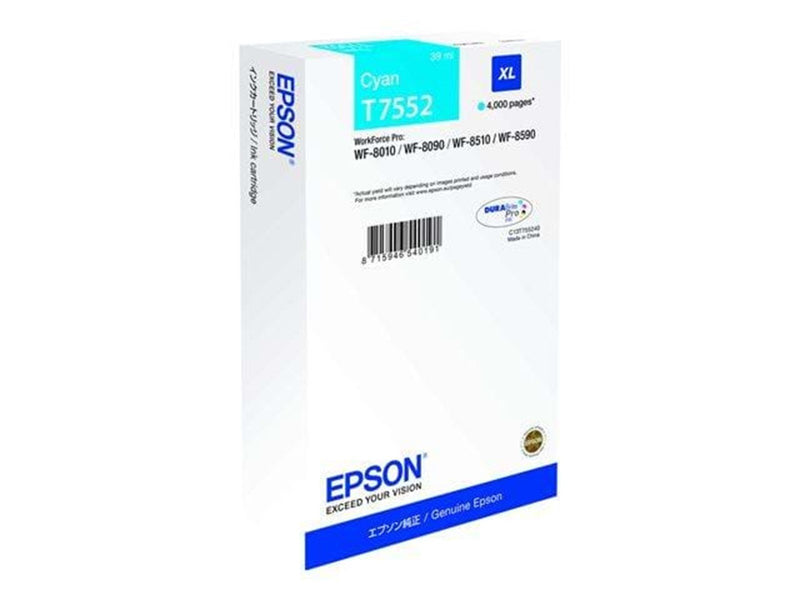 Epson T7552 - Ink XL (T7552) - Tintenpatrone Cyan