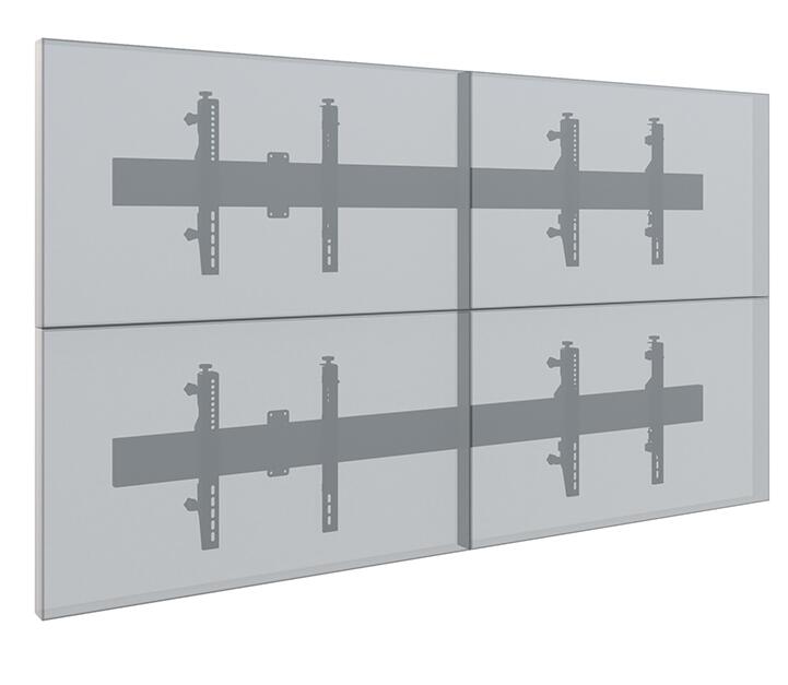 Hagor CPS Videowallhalterung 2x2 117-140 cm 46-55 Zoll, VESA 600x400 mm, max. 40 KG