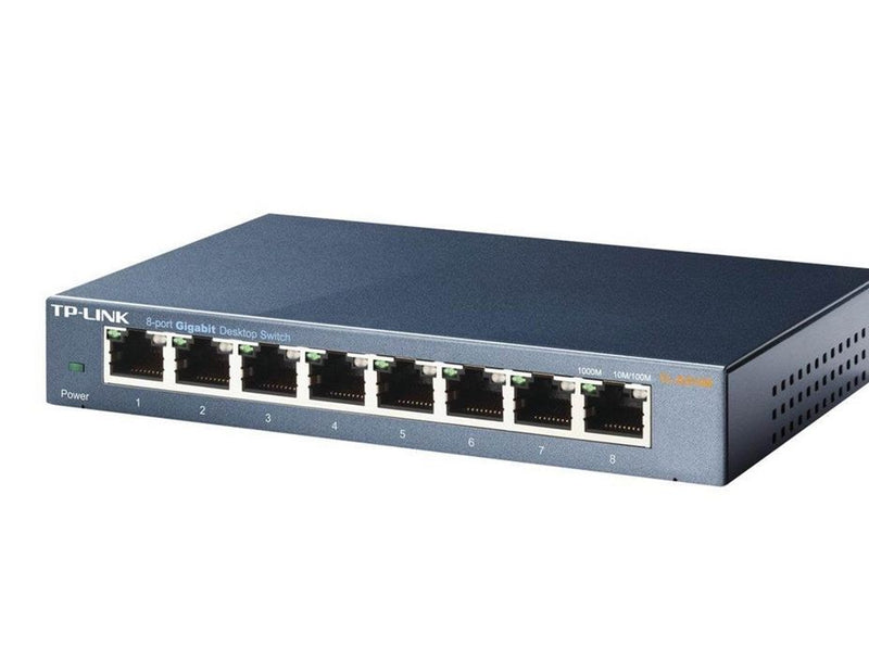 TP-Link TL-SG108 8-Port 10/100/1000Mbps Desktop Switch