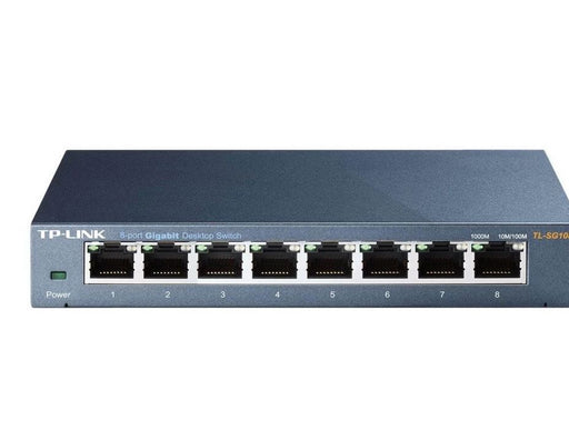 TP-Link TL-SG108 8-Port 10/100/1000Mbps Desktop Switch