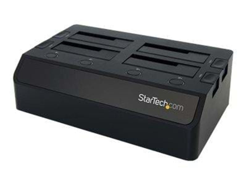 StarTech.com USB 3.0 zu 4-Bay SATA 6Gbps hart Drive Docking Station w/ UASP & Dual Fans