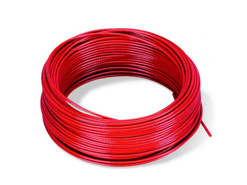 TELEMECANIQUE SENSORS Red galvanised cable ø 3.2 mm