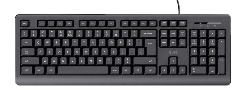 Trust TK-150 Tastatur - Schwarz DE
