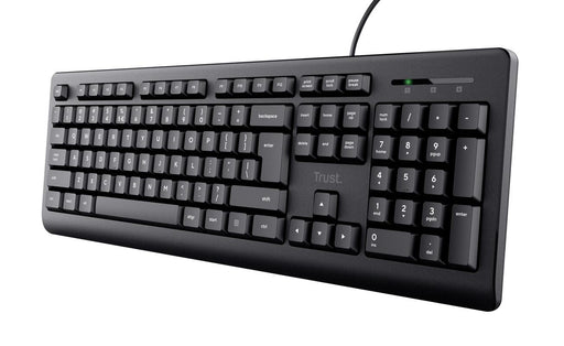 Trust TK-150 Tastatur - Schwarz DE