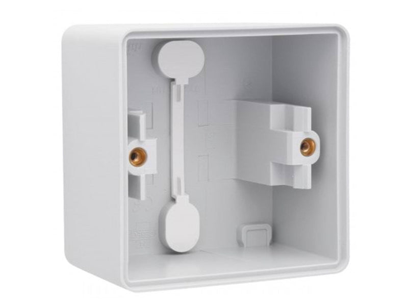 Niko-Servodan Splashproof surface-mounting box with two single flexible inputs grey