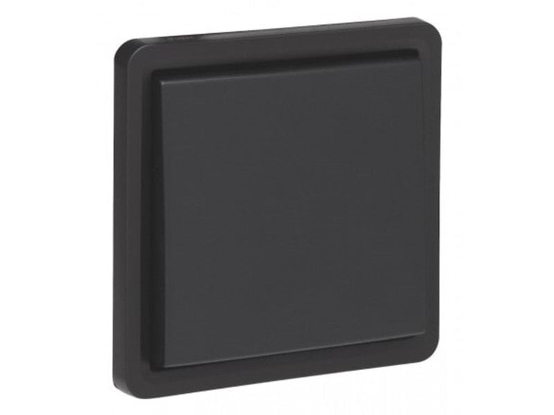 Niko-Servodan Splashproof surface-mounting switch 10 ax/250 vac with plug-in terminals excluding surface-mounting box black