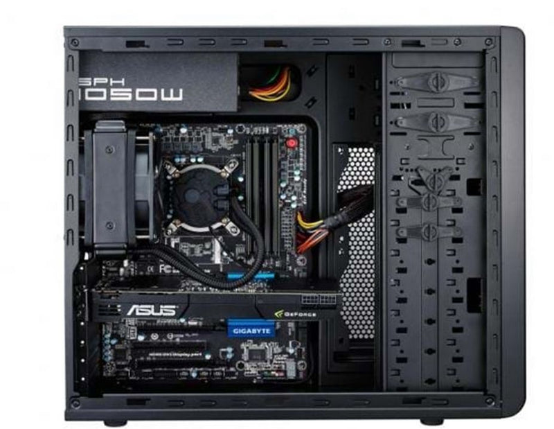 Cooler Master CM Force 500 - Schwarz - Gehäuse - Miditower - Schwarz