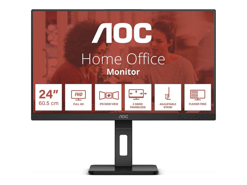 24" AOC 24E3QAF - 1920x1080 (FHD) - 75Hz - IPS