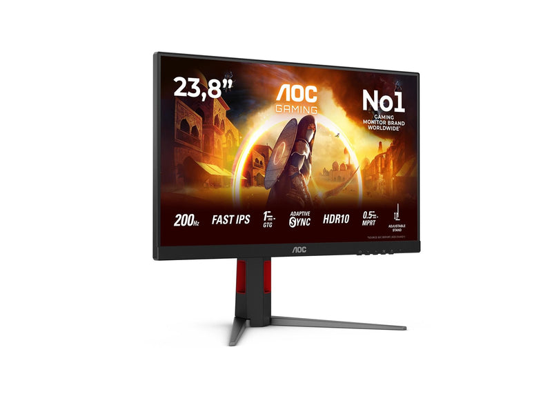 24" AOC Gaming 24G4HA - 1920x1080 (FHD) - 200Hz - Fast IPS