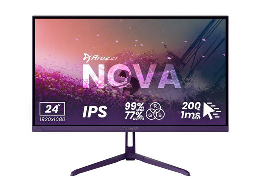 24" Arozzi Nova (Purple) 24″ computer monitor