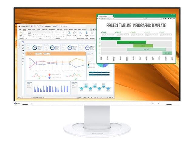 24" EIZO FlexScan EV2400R - 1920x1080 (FHD) - 60Hz - IPS