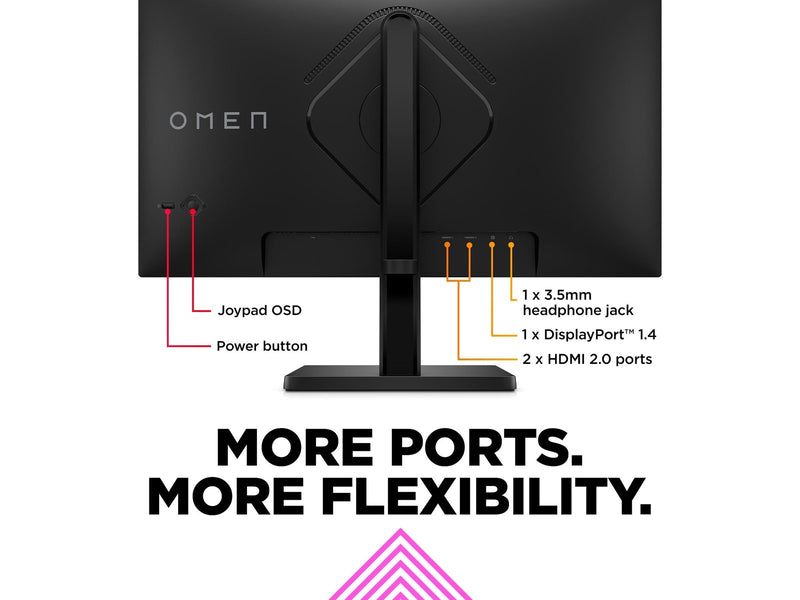 24" HP OMEN by 24 - 1920x1080 (FHD) - 165Hz - IPS