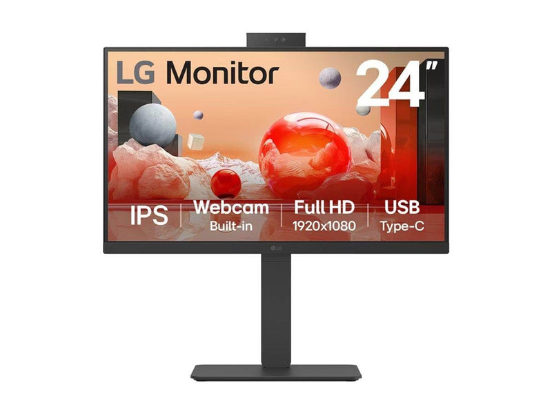 24" LG 24BA850-B - 1920x1080 (FHD) - 100Hz - IPS - 90W USB-C
