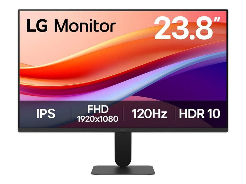 24" LG 24U41YA-B - LED monitor - Full HD (1080p) - 24" - HDR
