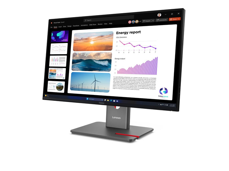 24" Lenovo ThinkVision P24Q-40 - 2560x1440 (QHD) - 120Hz - IPS