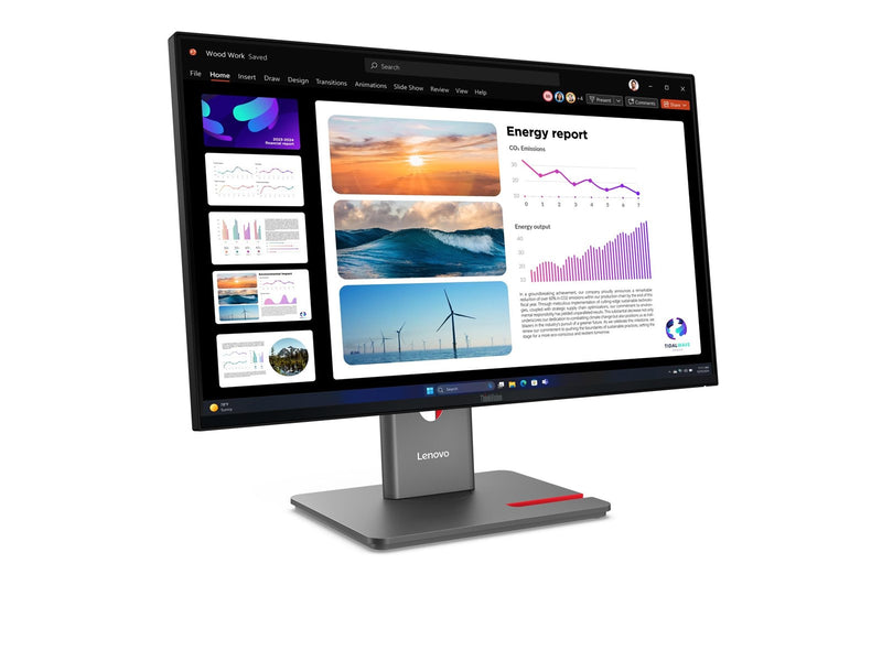 24" Lenovo ThinkVision P24Q-40 - 2560x1440 (QHD) - 120Hz - IPS