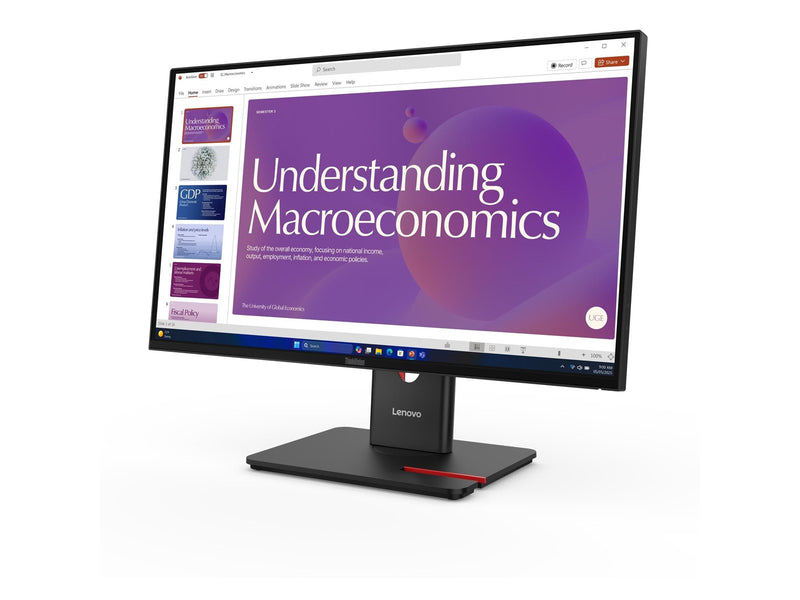 24" Lenovo ThinkVision T24d-40 - 1920x1080 (FHD) - 120Hz - IPS