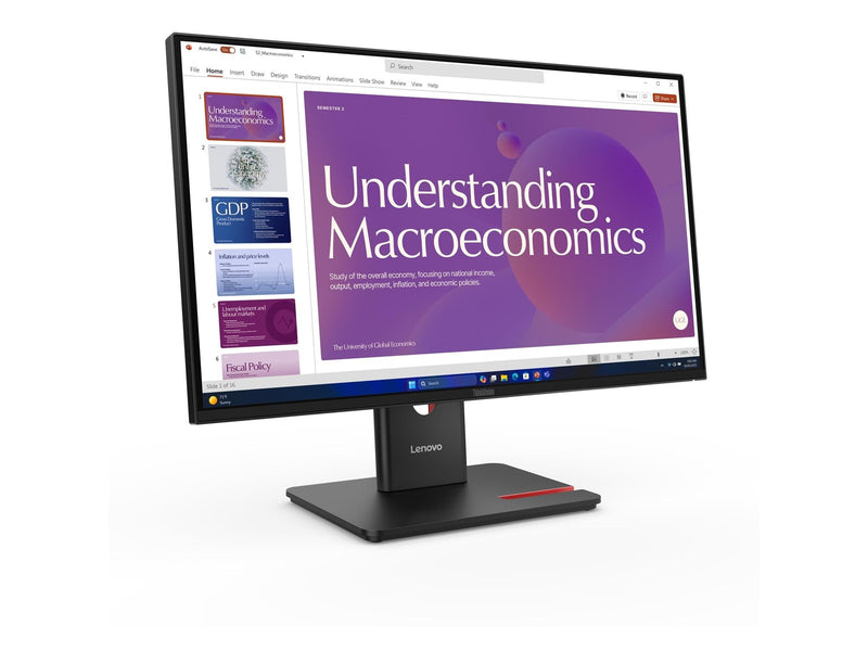 24" Lenovo ThinkVision T24d-40 - 1920x1080 (FHD) - 120Hz - IPS